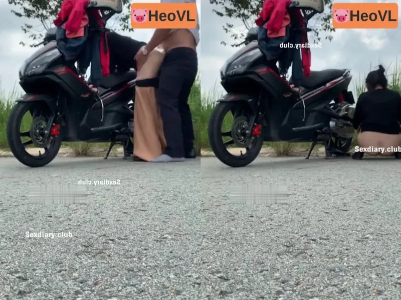 Người vợ chồng yêu chơi nhau giữa đường nơi vắng vẻ